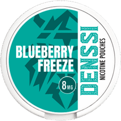 Denssi Blueberry Freeze 8mg Nicotine Pouches – Cool Berry Freshness in Dubai