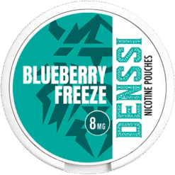 Denssi Blueberry Freeze 8mg Nicotine Pouches – Cool Berry Freshness in Dubai