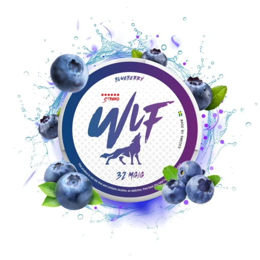 WLF Blueberry Nicotine Pouches