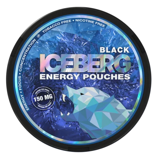 ICEBERG Energy Pouches Black 150mg – Tutti Frutti (Nicotine-Free) | Dubai