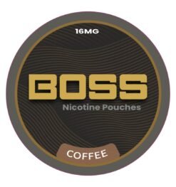 Boss Coffee 16mg Nicotine Pouches – Slim Snus