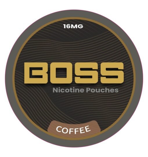 Boss Coffee 16mg Nicotine Pouches – Slim Snus