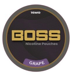 Boss Grape 16mg Nicotine Pouches – Slim Snus | 20 Pouches | Dubai UAE