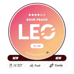 Leo Sour Peach 12Mg